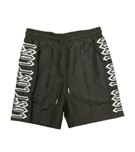 Lost Intricacy Nylon Shorts Black/silver